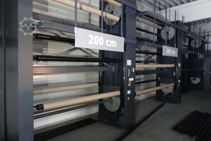 Hubtex - roller carousel racking Hubtex TRPA