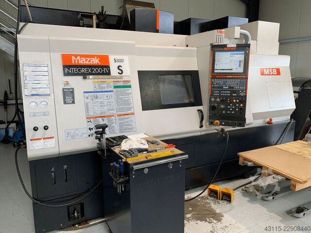 CNC turning and milling center Mazak Integrex 200-IV S