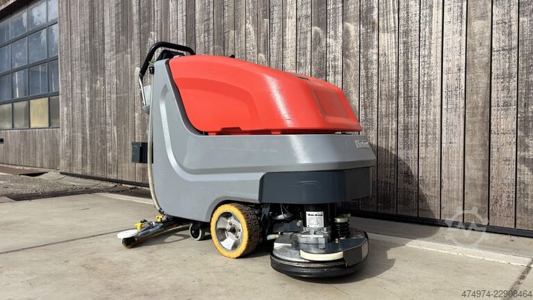 Scrubber dryer machine, polishing machine, cleaning HAKO Schrubmaster B70