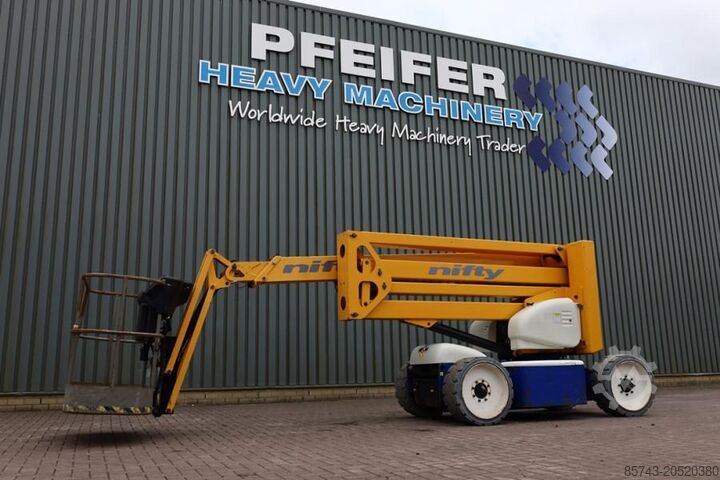 Gelenkteleskoparbeitsbühne Niftylift HR17NE Electric, 17m Working Height, 9.7m Reach, 2