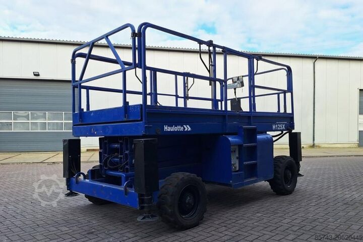 Scissor lift Haulotte H12SX Diesel, 4x4 Drive, 12m Working Height, 700kg