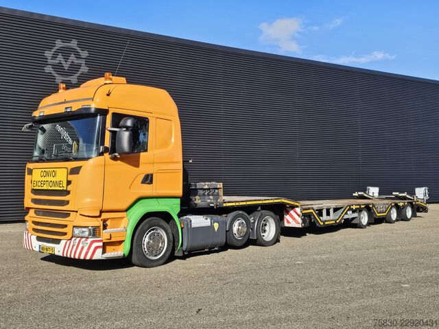 Tieflader Nooteboom R410 6x2 RETARDER + NOOTEBOOOM SEMI TRAILER