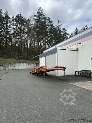Mobile center-axle loading ramp Butt BK912