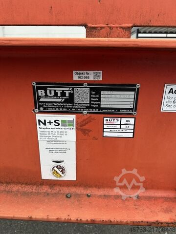 Mobile center-axle loading ramp Butt BK912