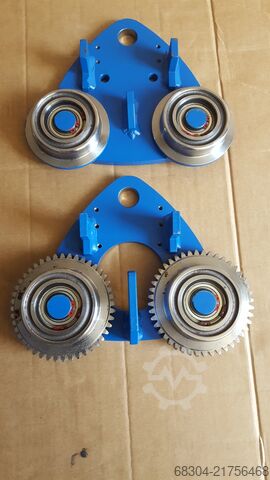 Trolleys / Travel carriages - 24 pieces DEMAG / ABUS / STAHL / LIFTKET Laufkatzen / Rollfarhwerk - 24 Stück