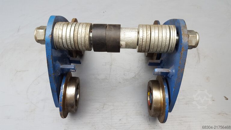 Trolleys / Travel carriages - 24 pieces DEMAG / ABUS / STAHL / LIFTKET Laufkatzen / Rollfarhwerk - 24 Stück