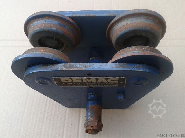 Trolleys / Travel carriages - 24 pieces DEMAG / ABUS / STAHL / LIFTKET Laufkatzen / Rollfarhwerk - 24 Stück