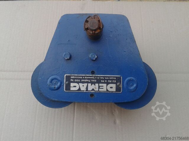 Trolleys / Travel carriages - 24 pieces DEMAG / ABUS / STAHL / LIFTKET Laufkatzen / Rollfarhwerk - 24 Stück