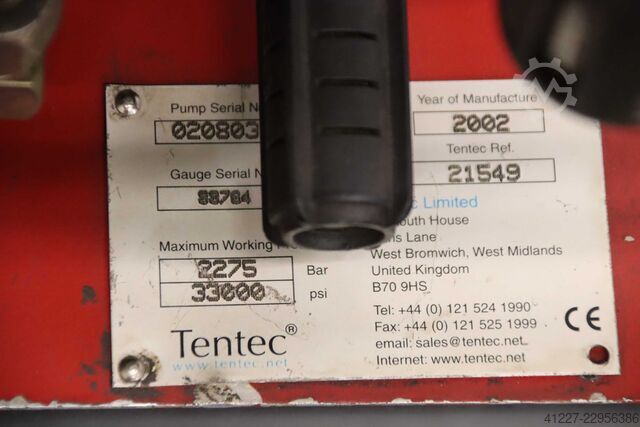 Hochdruck-Luftspannpumpe Tentec 5L-SS-300