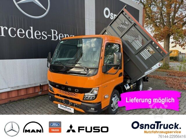 Kastenwagen hoch FUSO Canter 3S15 Dreiseitenkipper Klima, AHK 3,5t