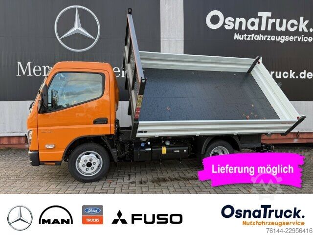 Kastenwagen hoch FUSO Canter 3S15 Dreiseitenkipper Klima, AHK 3,5t