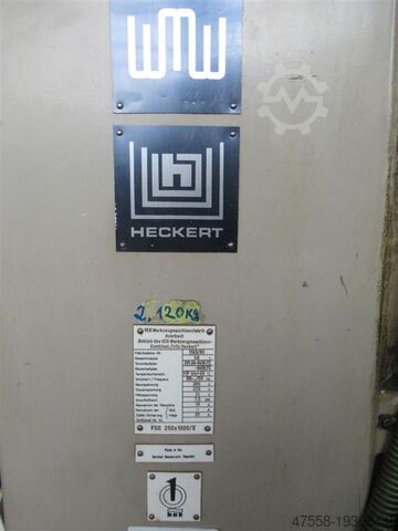 Fräsmaschine - Vertikal WMW FSS 250x1000