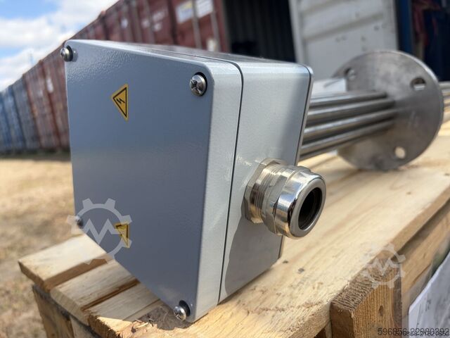 HTT Energy industrial heater 50kW 400V IP65 flange-mounted, new Grzalka przemyslowa HTT energy 50kW 400V IP65 flanszowa nowa