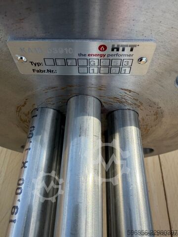 Industrial heater HTT 40kW 400V IP66 flange-mounted KA19-03910, new Grzalka przemyslowa HTT 40kW 400V IP66 flanszowa KA19-03910 nowa