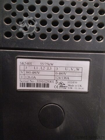 Inventer 75/55kW Emerson SK5401