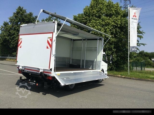 Beverage van FUSO eCanter 9C18e EWERS Getränkekoffer Schwenkwand