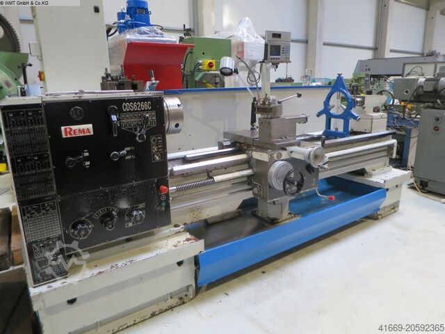 Center Lathe REMA CDS6 266C