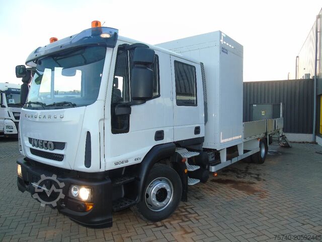Car transporter Iveco Eurocargo 120E18 + MANUAL + EURO 5