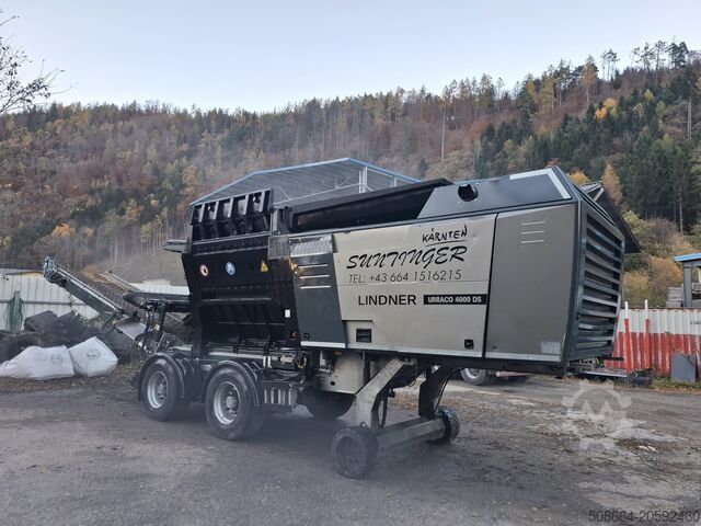 Twin-shaft shredder LINDNER Urraco 4000 DS