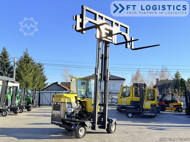 4-way forklift Combilift C3000XL DUPLEX SPREADER BEAM FREE LIFT