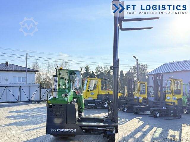 4-way forklift Combilift C5000L GAS DUPLEX 4100 POSITIONER CABIN