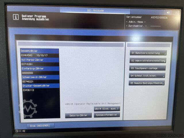 Digital printing machine Konica Minolta AccurioPress C6085 incl. IQ-501, SD-513