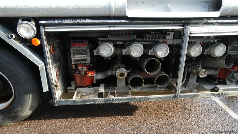 Tanker truck LAG 3 AXLE ADR FUEL TANK TRAILER 45.000ltr