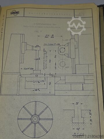 Gear hobbing machine Lorenz 