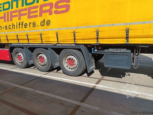 Schiebeplanen KRONE SD 2X LIFT AXLE EXTEND.