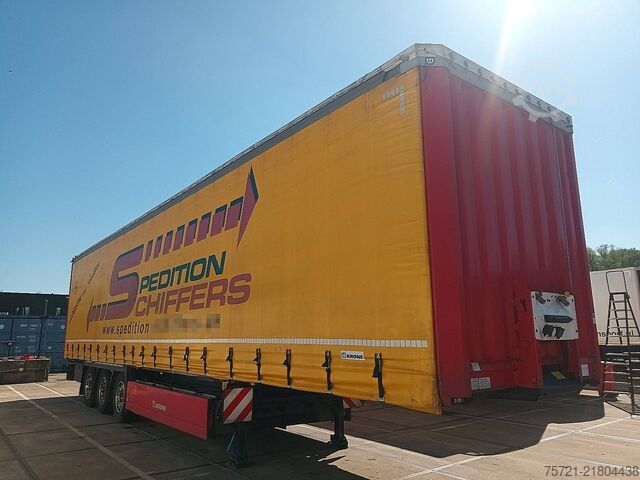 Schiebeplanen KRONE SD 2X LIFT AXLE EXTEND.