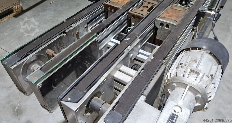 Conveyor length 6600 mm belt length Bosch Rexroth Förderstrecke