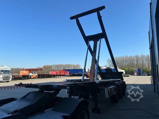 Container transportation Van Hool 20FT Tipping-chassis (66 degrees, 380V operated...