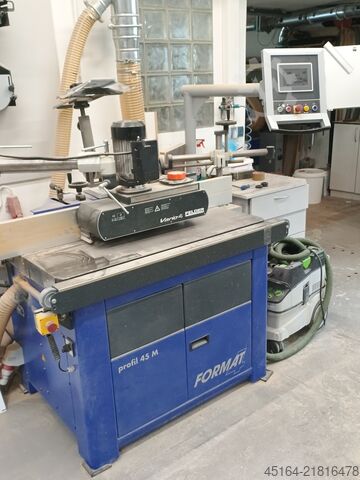 Table router including feed Felder Profil 45 M