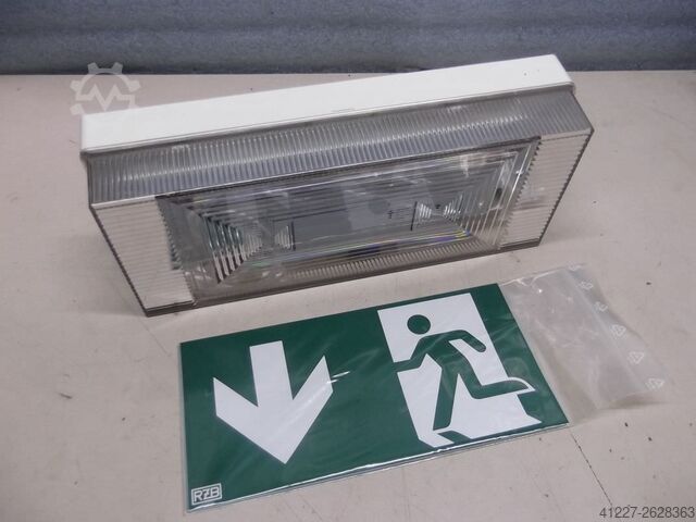 Emergency exit sign light RZB GSUN 4