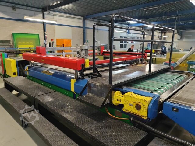 Screen Printing Machine 1 Color 160x210 cm SVECIA SAM II X / SHJD / SAB-B / HTB Heron