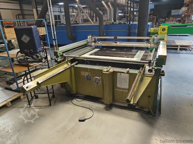 1-color screen printing machine 880mm x 1220mm SVECIA SM