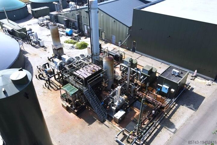 Aggregat  FRAMES Biogas Processing Plant Complete Biogas Pro