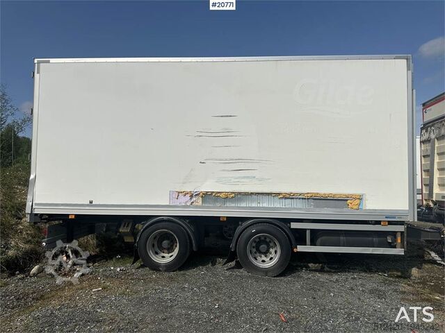 Box body HFR 2 axle cabinet trailer w/ Vector unit