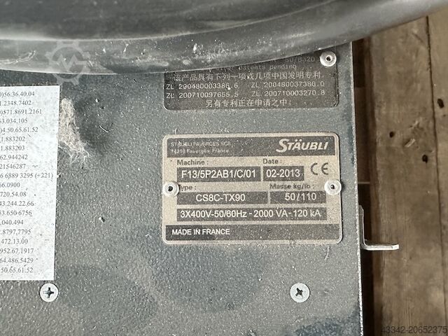 Industrial robot STÄUBLI Roboter CS8C-RX90