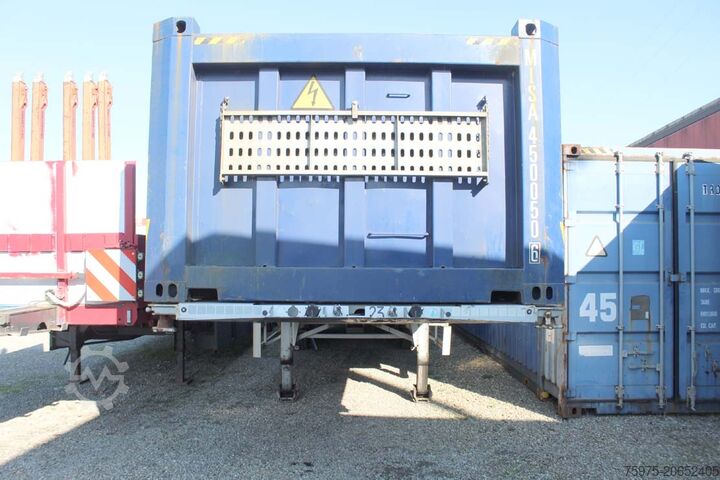 Swap body semi-trailer acerbi semirimorchio portacontainer e casse 45