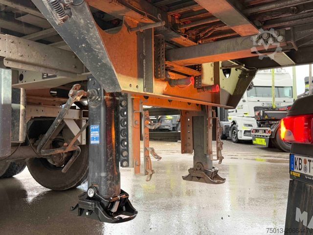 Walking floor semitrailer  H&W AGRAR 70 cbm, Zwangslenkung, MIETEN?