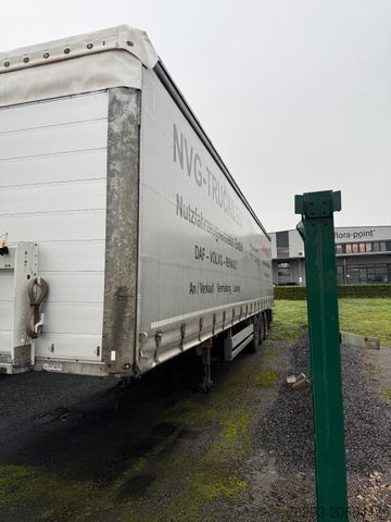 Open semitrailer with tarp SCHRADER SCS - SCS BS Curtainsider