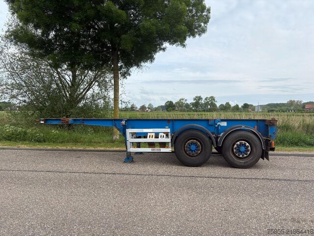 Containertransport Renders ROC 12.18 C20 20 FT Chassis / BPW Axles / Discb...
