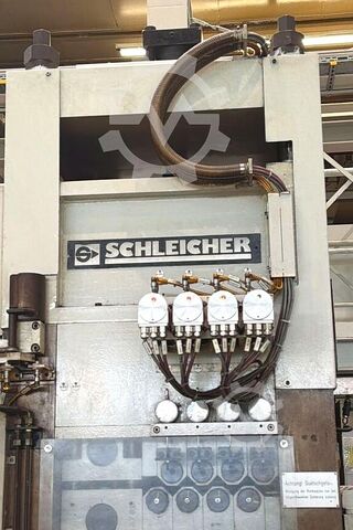 Strip feeding system for sheet metal coils Schleicher RMS 8-70/160-650