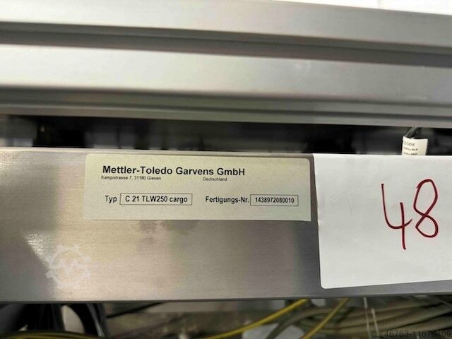Continuous scale Mettler Toledo Selbsttätige Waagen für Fördertechnik