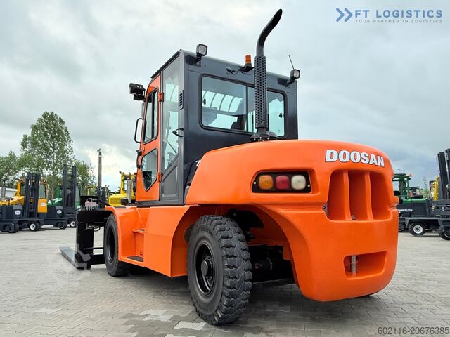 Four-wheel forklift DOOSAN 70 / DUPLEX / FORK 2500MM / POSITIONER