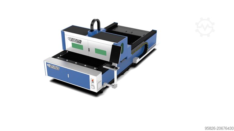 Laserschneidanlagen mit abgedecktem Otinus FLV-3015-CH 3kW
