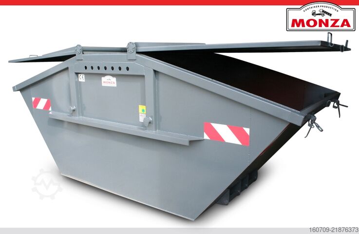 Skip container Monza 7 m³ - Stahldeckel