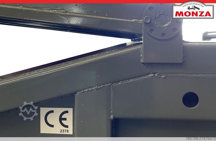 Skip container Monza 7 m³ - Stahldeckel