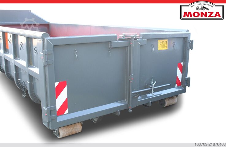 Roll-off container Monza 13,8 m³ - Doppelflügeltür